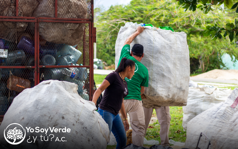 Reciclatón en Conjunto con la Dirección General de Ecología